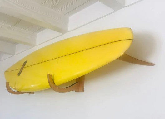 COR's Single Surfboard Wooden Display Wall Rack (Set of 2)