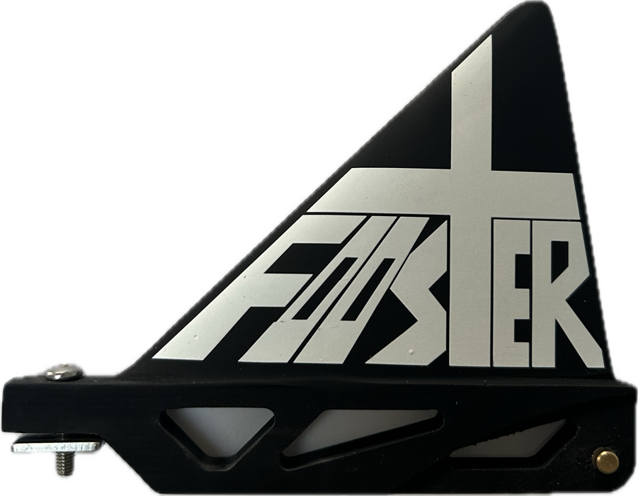 Fooster 3" Black Plastic Surfboard Fin