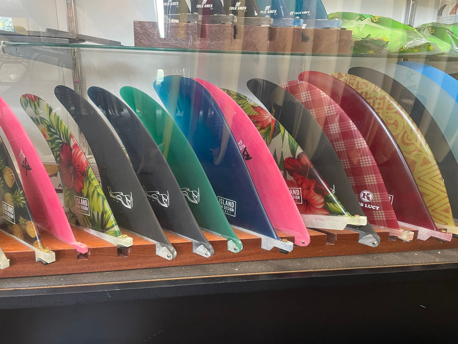 Surfboard Fin Display Rack