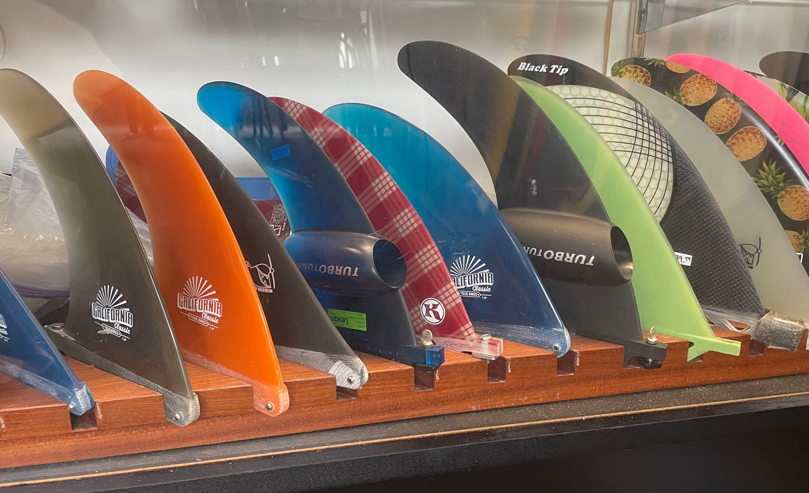 Surfboard Fin Display Rack