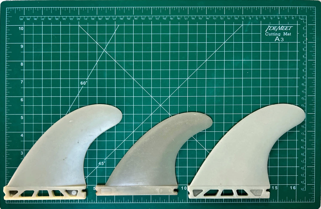 USED Thruster Surfboard Fins