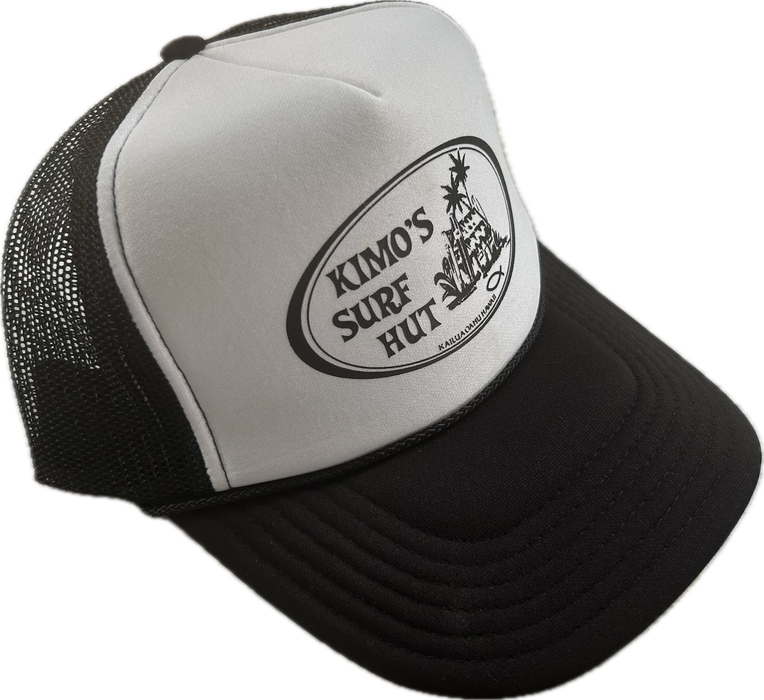 Kimo's Surf Hut Clear Logo Foam Trucker Hat