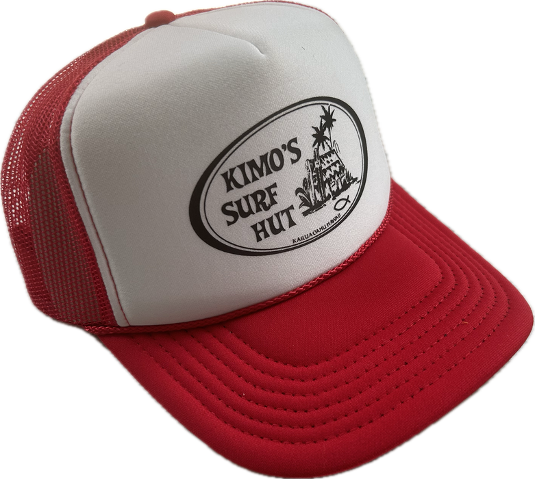 Kimo's Surf Hut Clear Logo Foam Trucker Hat