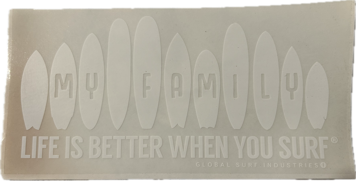 Stickers - My Family, Vinyl Waterproof - FREE SHIPPING*