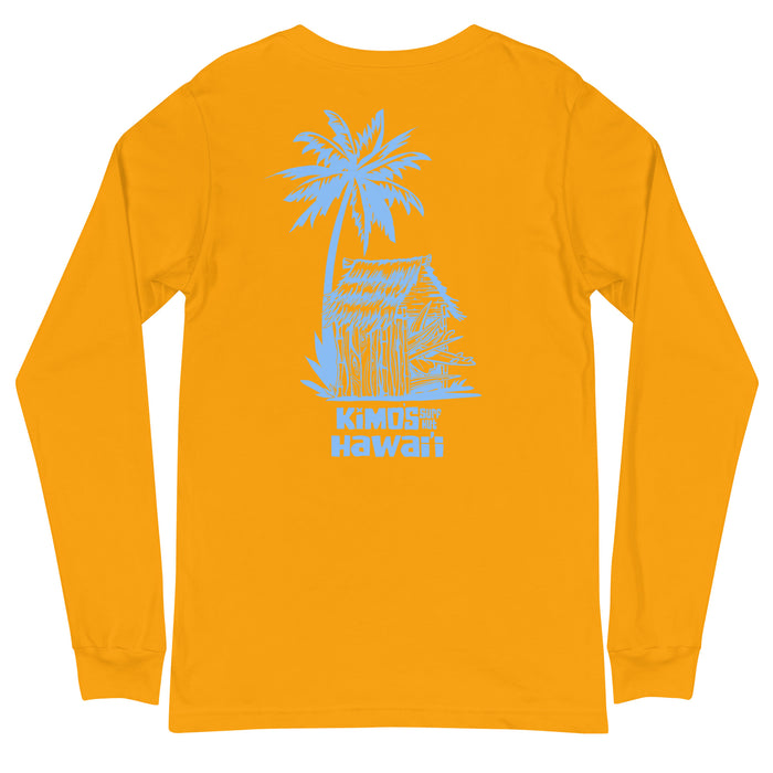 Kimo's Surf Hut Hawai'i Long Sleeve Tee