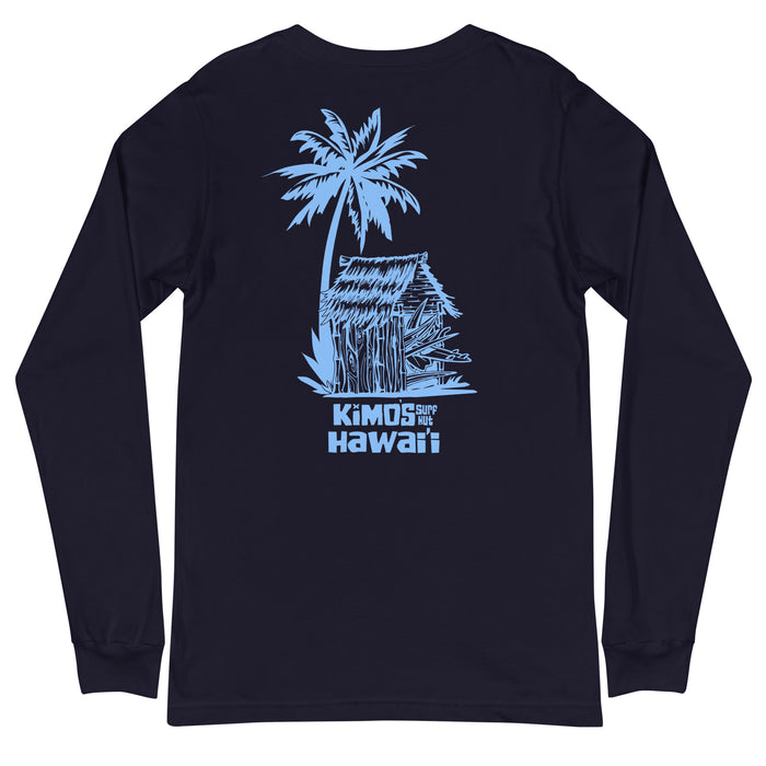 Kimo's Surf Hut Hawai'i Long Sleeve Tee