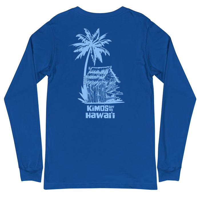 Kimo's Surf Hut Hawai'i Long Sleeve Tee