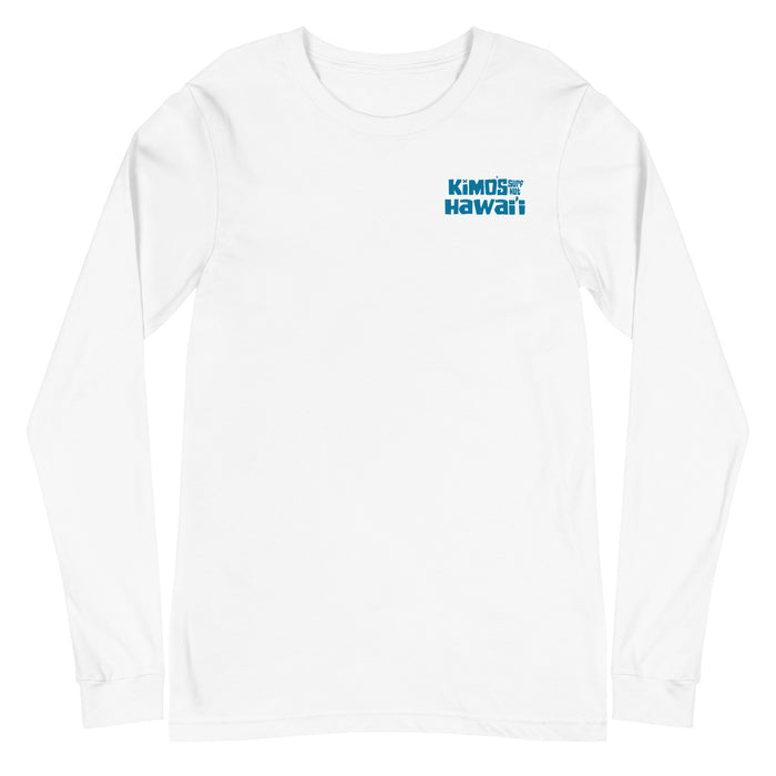 Kimo's Surf Hut Hawai'i long sleeve tee